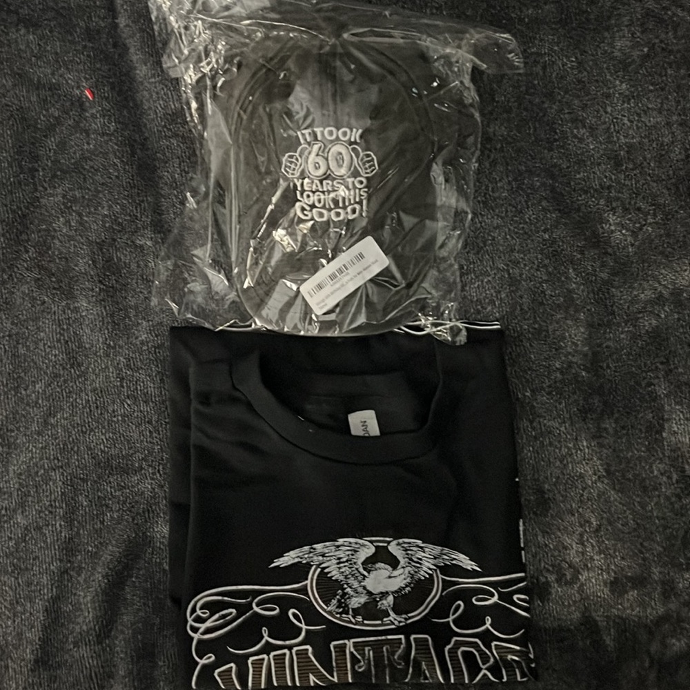 Mens Hat and Tee Shirt
